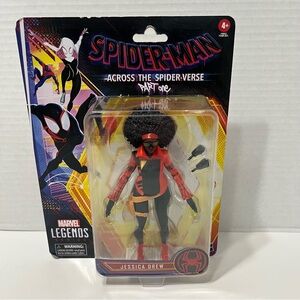 MARVEL LEGENDS Spider-Man across the spider-verse Jessica Drew action figure NWT